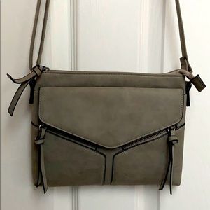 New Grey Multi Pocket Satchel